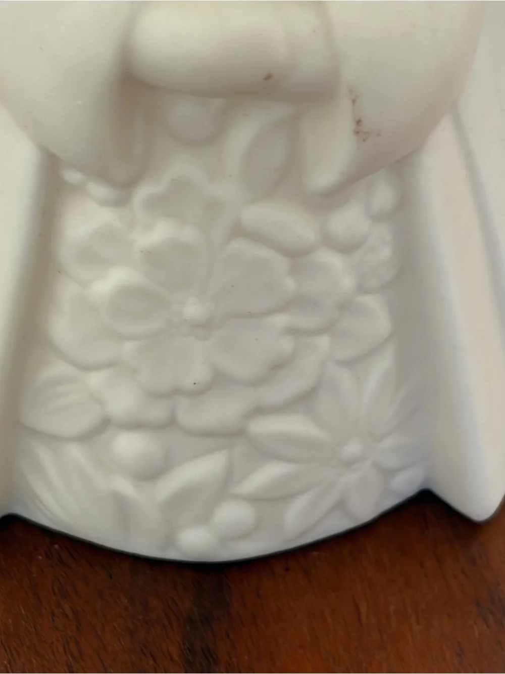 Colonial candle pair white
